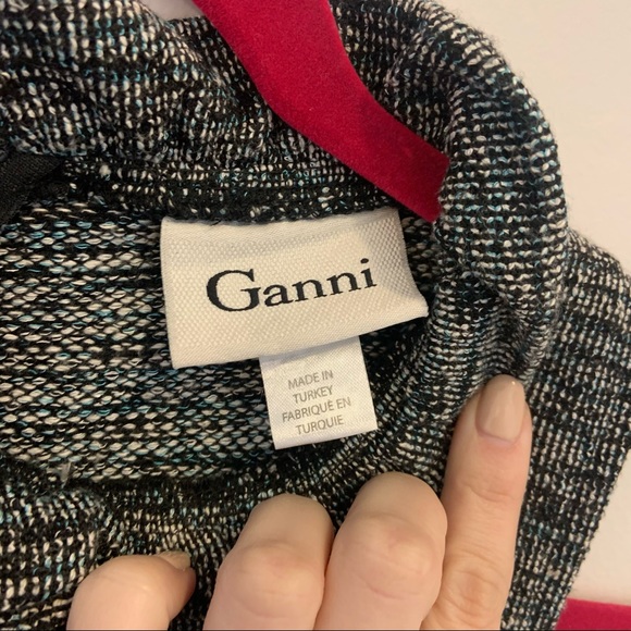 Ganni Textured Pinnacle Dress from Anthropologie - Picture 4 of 11